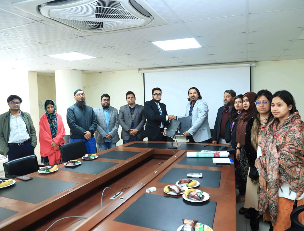 MOU Signing Ceremony between the Department of Civil Engineering,SARSPU   and EQMS Consulting Limited, Bangladesh